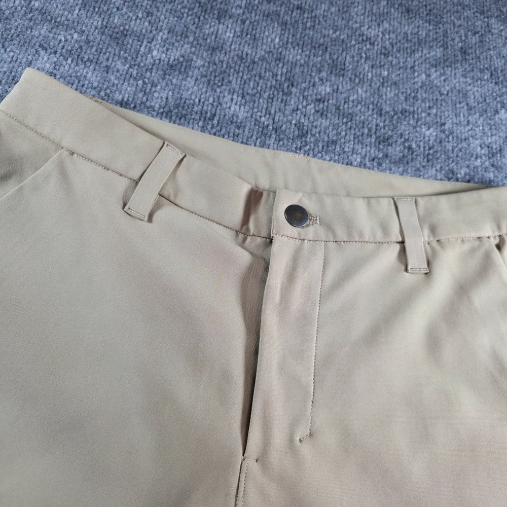 Lululemon Commission Golf Shorts‎ Men's Size 30 Beige Stretch Athletic